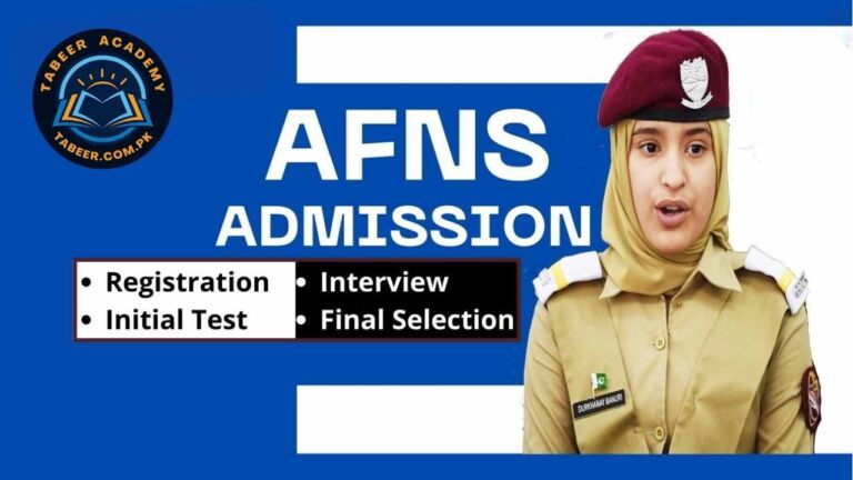 AFNS ADMISSION