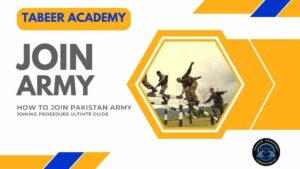 Join Pak Army