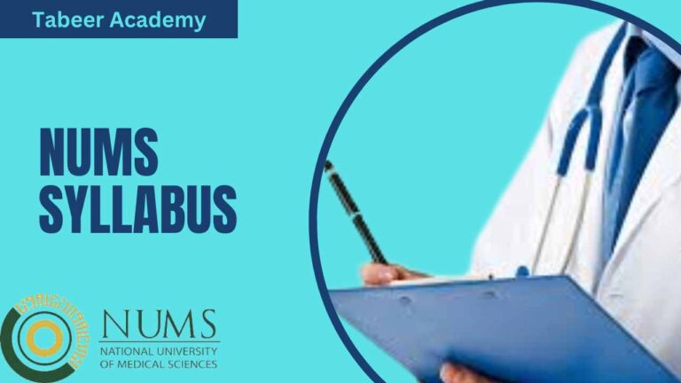 NUMS Syllabus
