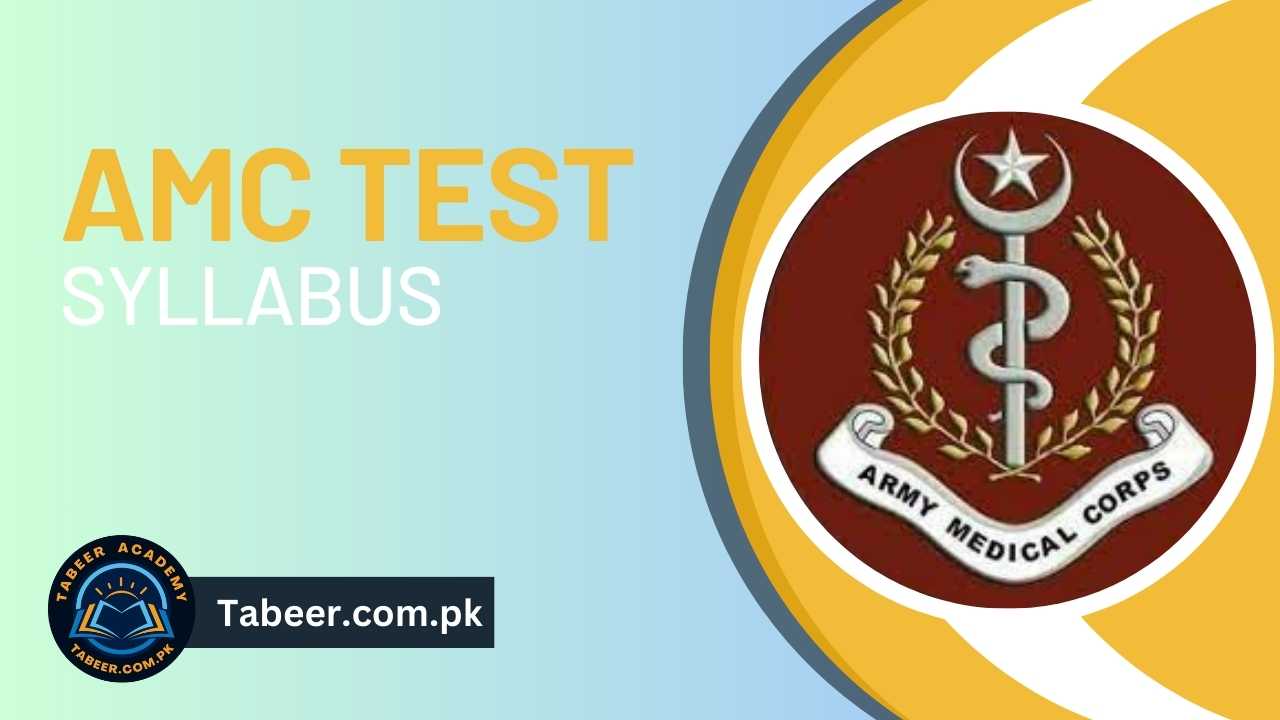 AMC Test Syllabus AMC Test Pattern 2025 Tabeer Academy
